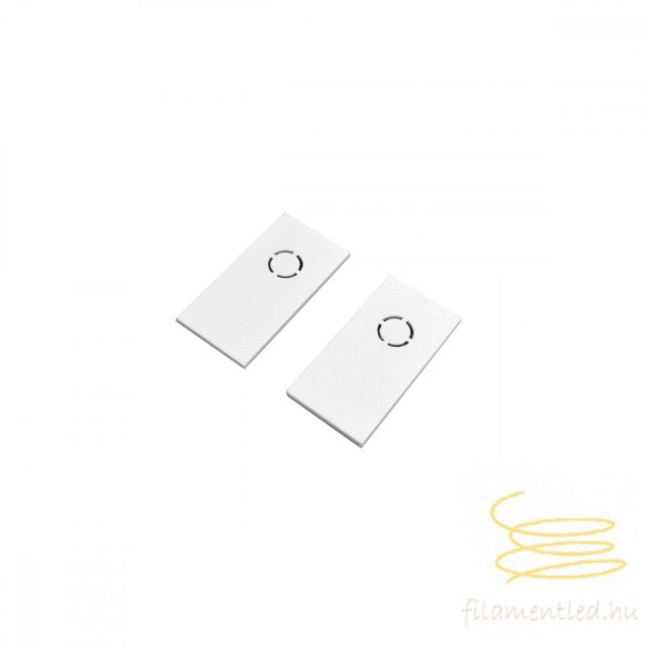 Viokef Magnetic Track 48V Surface Endcap White 02/0303