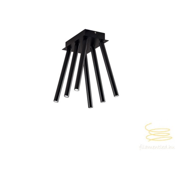 Viokef 6/light celing lamp black Duct 3083000