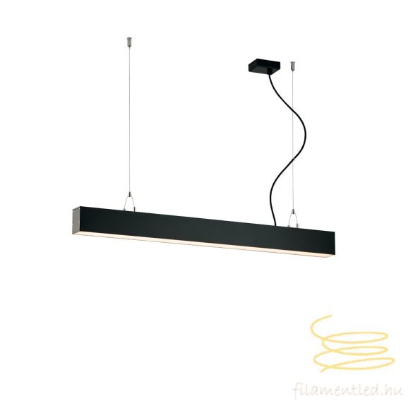 Viokef Linear Suspended L580 3000K Black Dim. Station Ult 3911-00058-3-B-D1