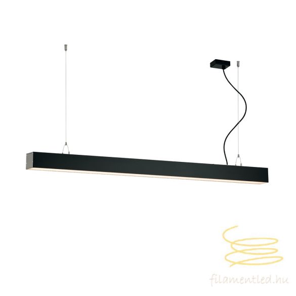 Viokef Linear Suspended L1420 3000K Black Dim. Station Ul 3911-00142-3-B-D1