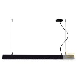   Viokef Pendant Black L:1130 Direct - Indirect Top Line Dimmable 3911-0024-2-B-D3