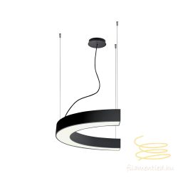   Viokef Suspended Black  D1800 3000K Dim. Semi 3918-0018-3-B-D4