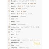 Viokef Ceiling White D1000 3000K Semi 3918-0110-3-W-N
