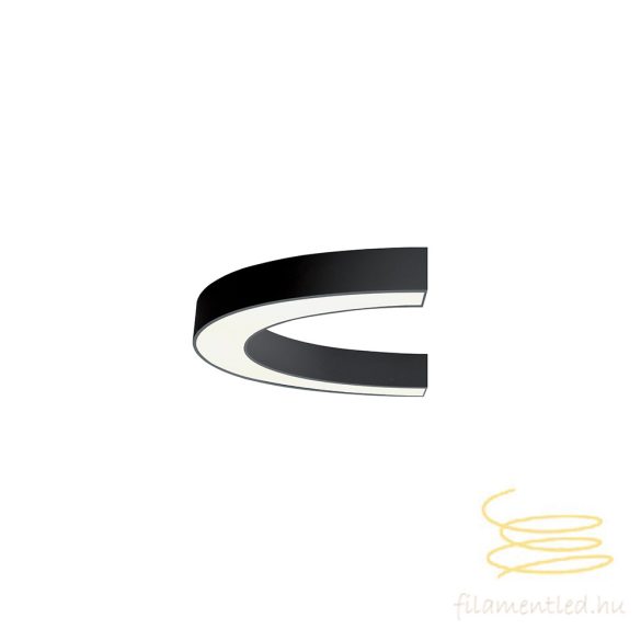 Viokef Ceiling Black  D1000 4000K Dim. Semi 3918-0110-4-B-D4