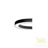 Viokef Ceiling Black  D1500 4000K Dim. Semi 3918-0115-4-B-D3