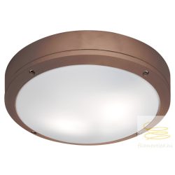 Viokef Ceiling lamp Brown Round Leros 4049203