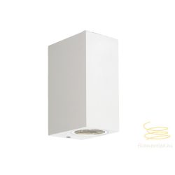 Viokef 2L wall lamp white SQ H:150 Tilos 4099401