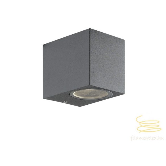Viokef Wall lamp dark gray SQ H:80 Tilos 4099500