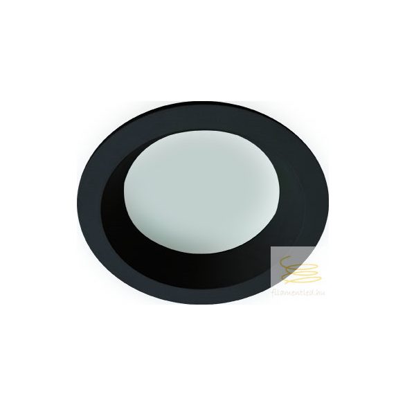 Viokef Recessed Spot Black Round Yan 4151201