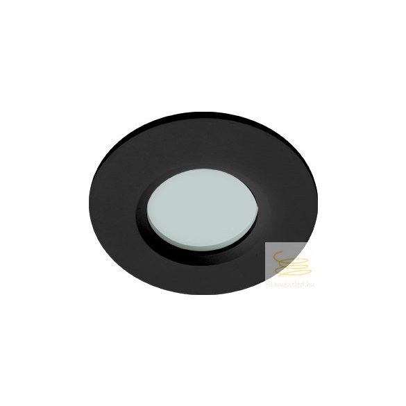 Viokef Recessed Spot Black Round Viki 4151401