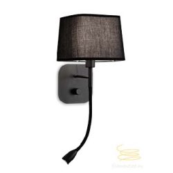 Viokef Wall Light Black Hendrix 4174601