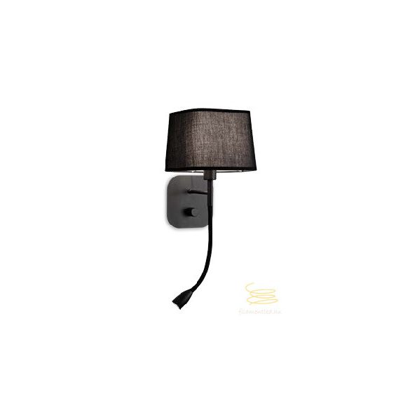 Viokef Wall Light Black Hendrix 4174601