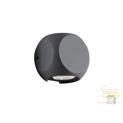 Viokef Wall Lamp Dark Grey Ballito 4210901