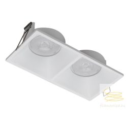 Viokef Recessed 2/L Spotlight  White Fino 4225100