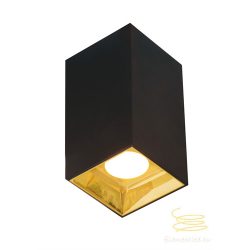 Viokef Ceiling Luminaire Black Sq Glam 4240501