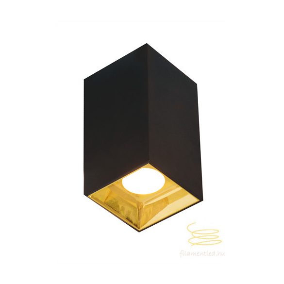 Viokef Ceiling Luminaire Black Sq Glam 4240501