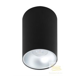 Viokef Ceiling Luminaire Black Round Jhonny 4240801