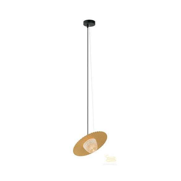 Viokef Pendant Lamp Gold Carmen 4246600