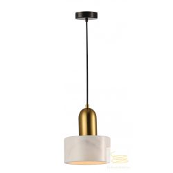 Viokef Pendant Lamp Gold+White H:180 Marble 4266100