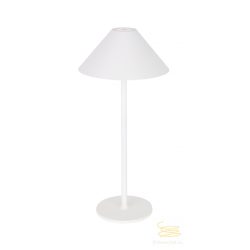 Viokef Table Light White with Battery Supply Cone 4275200