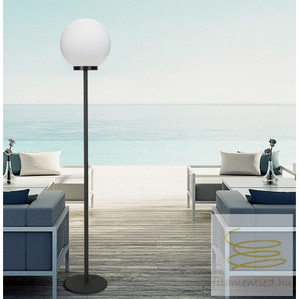 Viokef Outdoor Floor  Lamp Smoke 4286300