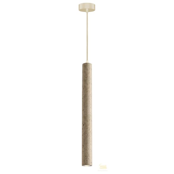 Viokef Pendant Lamp Beige Leonard 4301000