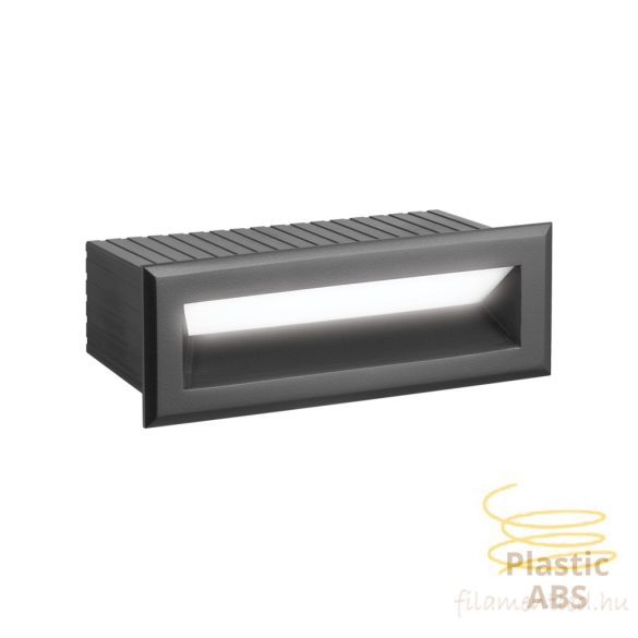 Viokef Recessed Wall Lamp Dark Grey Flik 4308701