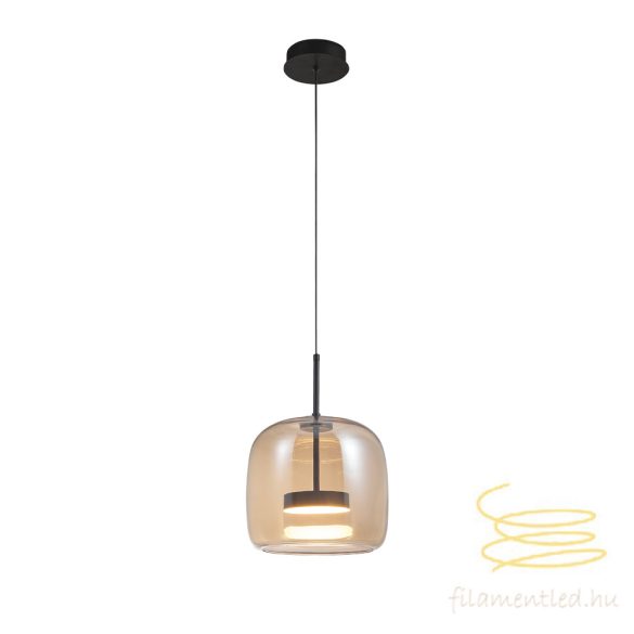 Viokef Pendant Light Amber D:260 Deco 4319000