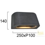 Viokef Wall Light Grey Krabi 4319900