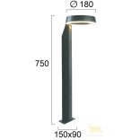 Viokef Outdoor Floor Light Zoom 4321600