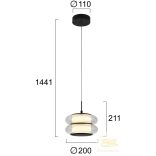 Viokef Pendant Light Glossy 4322000