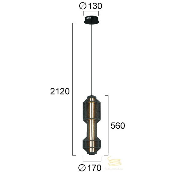 Viokef Pendant Light Artisti 4322400