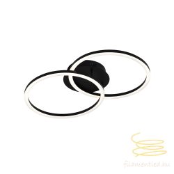 Viokef 2/L Ceiling Light Black Livia 4324400