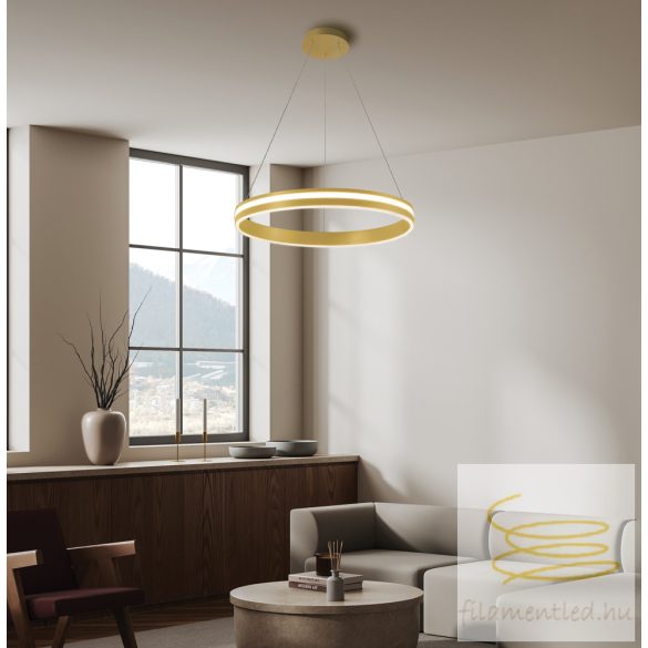 Viokef Suspended Light Gold Nesos 4326001