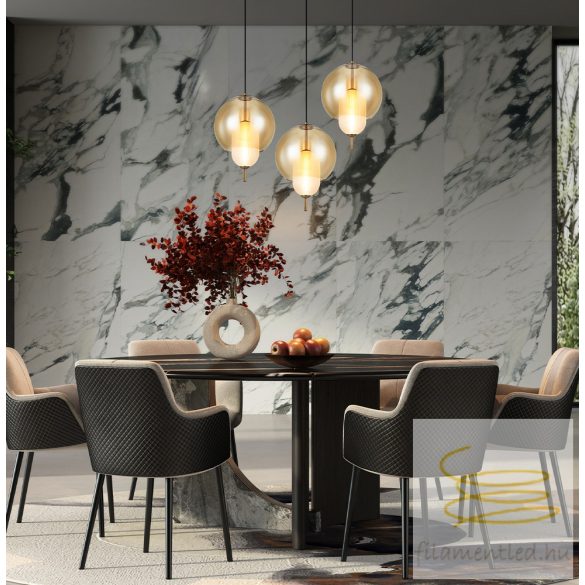 Viokef Pendant Light Amber Adol 4326601
