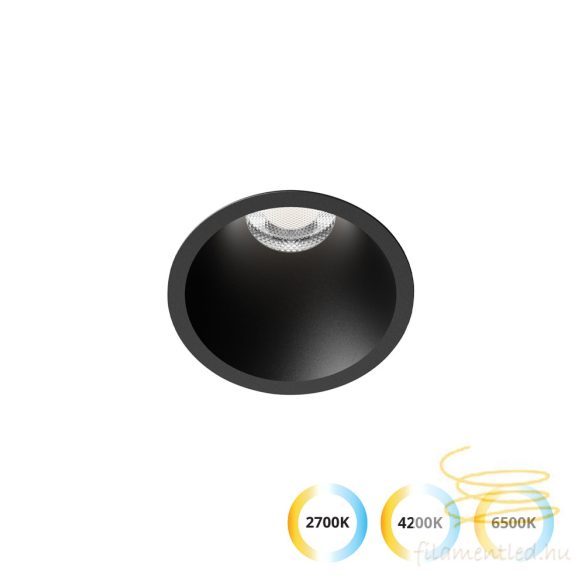 Viokef Recessed Spot Black D105 Dylan 4331501