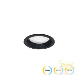 Viokef Recessed Spot Light Black D:84 Luigi 4334901