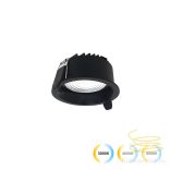 Viokef Recessed Spot Light Black D:84 Luigi 4334901