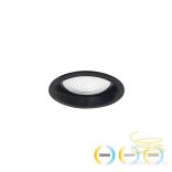 Viokef Recessed Spot Light Black D:105 Luigi 4335001