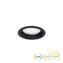 Viokef Recessed Spot Light Black D:105 Luigi 4335001