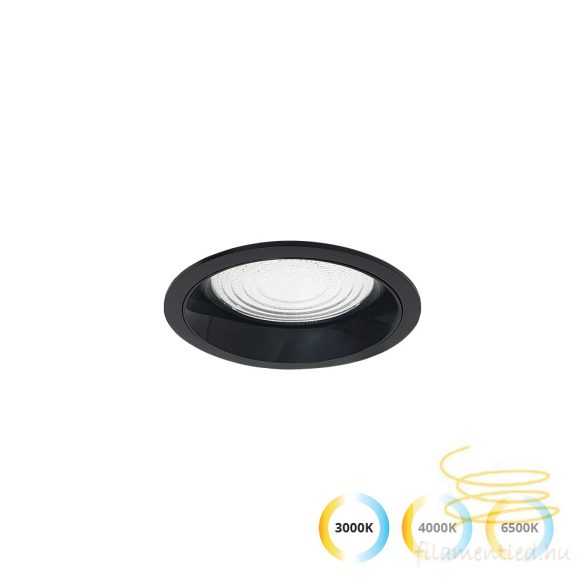 Viokef Recessed Spot Light Black D:105 Luigi 4335001
