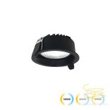 Viokef Recessed Spot Light Black D:105 Luigi 4335001
