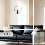 Viokef Wall Light Black Zaklin 4340500
