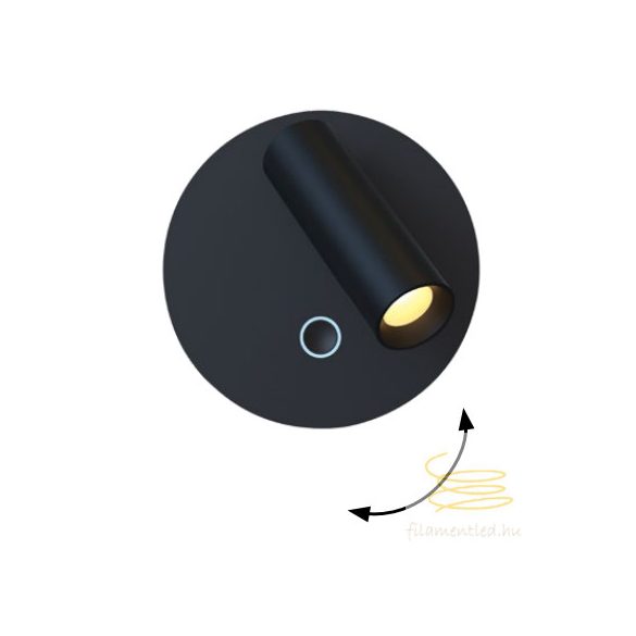 Viokef Wall Light Black Nevada 4340701