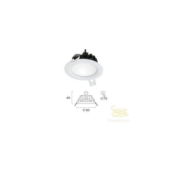 Viokef Recessed Spot Barney 4341800