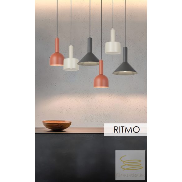 Viokef Pendant Light  Dark grey Ritmo 4343300