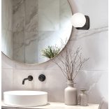 Viokef Wall Light  Black H:134 Victoria 4343701