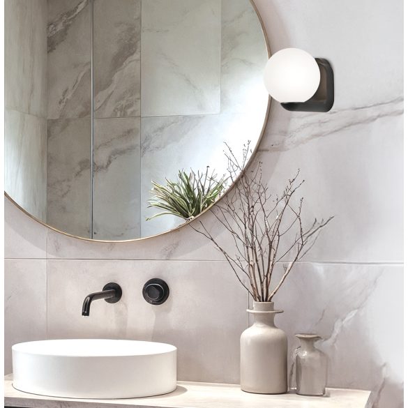 Viokef Wall Light  Black H:134 Victoria 4343701