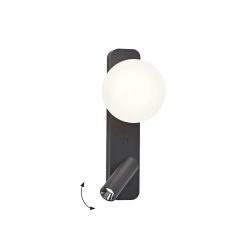 Viokef Wall Light Black Elina 4343900