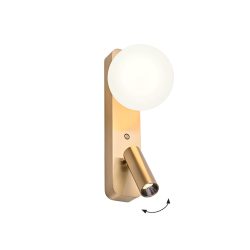 Viokef Wall Light  Brass Elina 4343901